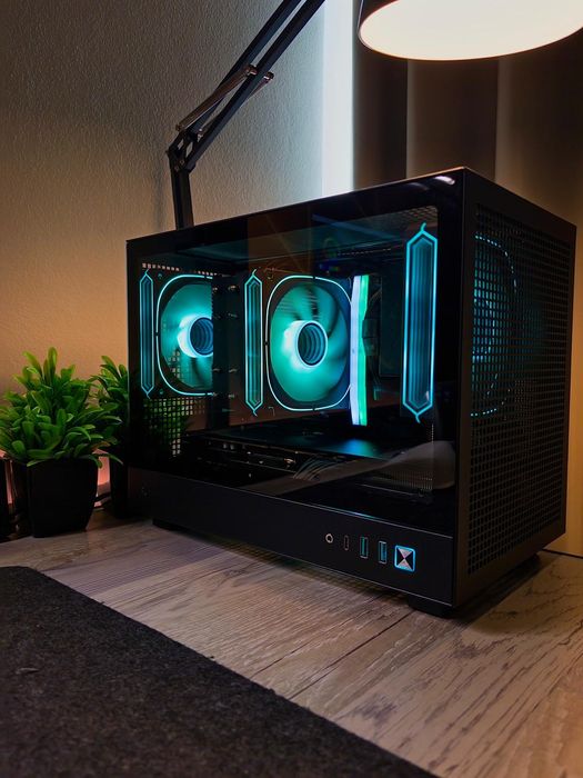 Mini-ITX PC Gamer AMD Ryzen 7 + RX 9070 XT | DDR5 6000MHz | 32 GB