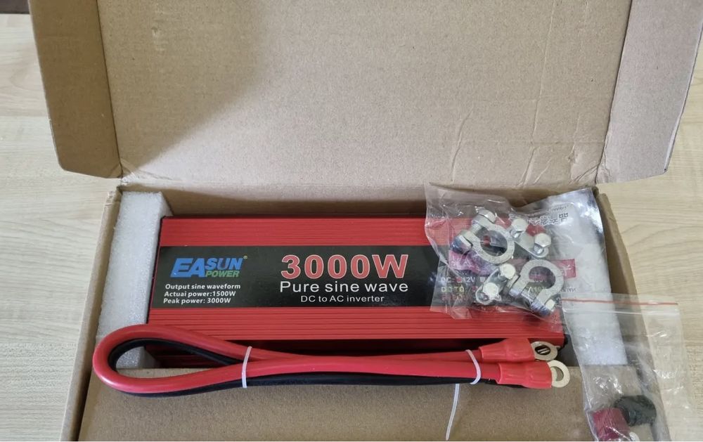 Инвертор для котла с чистым синусом EASUN 3000 Вт