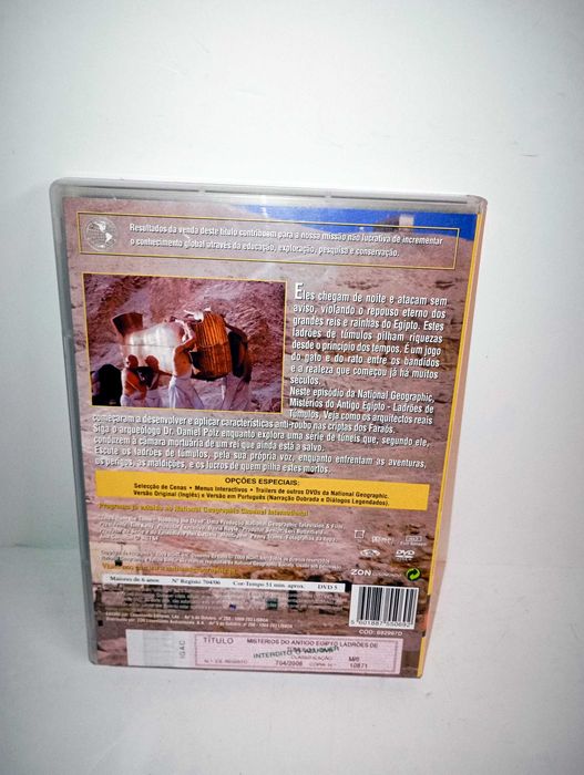 Mistérios do Antigo Egipto - Ladrões de Túmulos (DVD)
