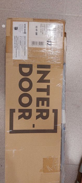 Inter Door ościeżnica  zewnętrzna zielona RAL 6005 prawa