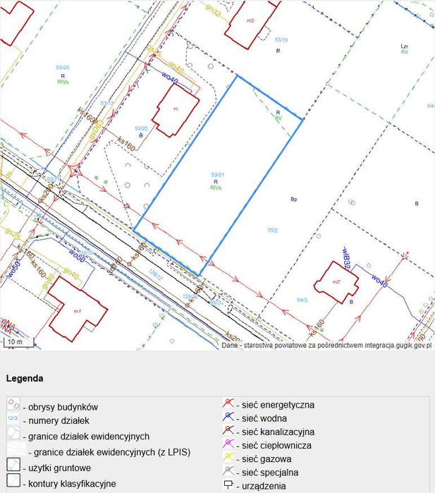 Działka 1575 m² Radonie, Grodzisk Mazowiecki, MPZP, media - Więcej
