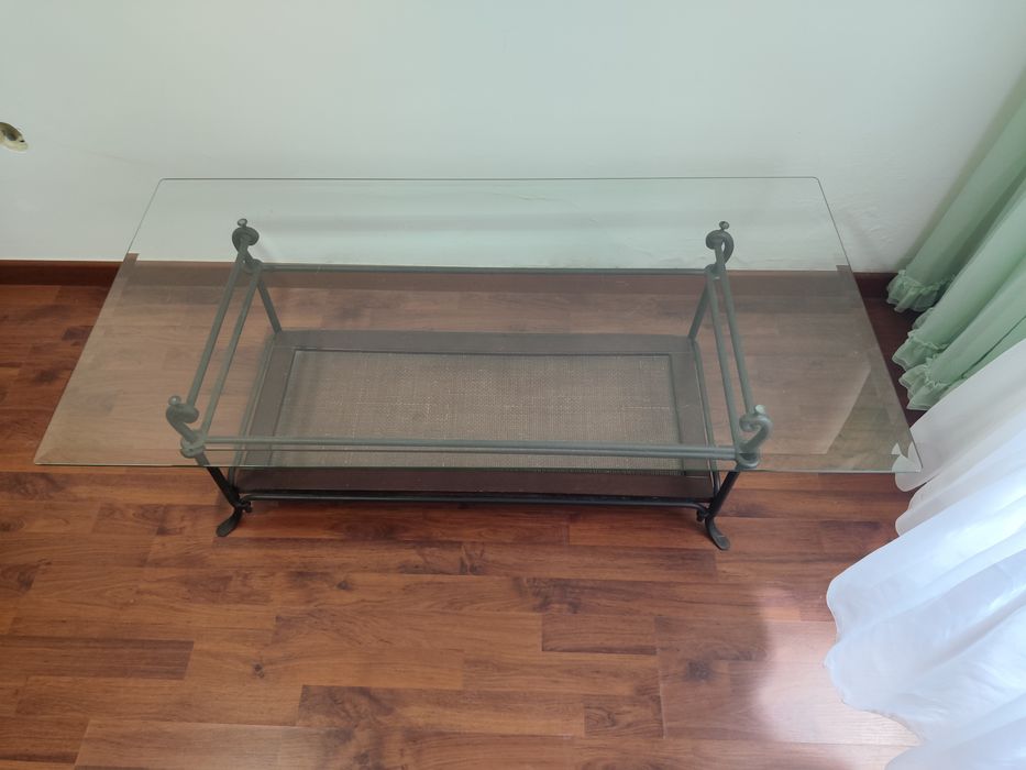 Mesa de centro vidro