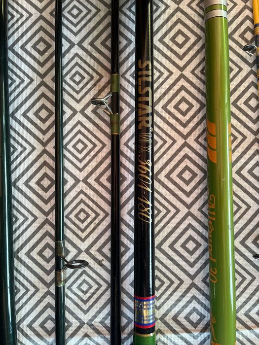 Wędka wędki 7 sztuk różnego przeznaczenia też Vintage