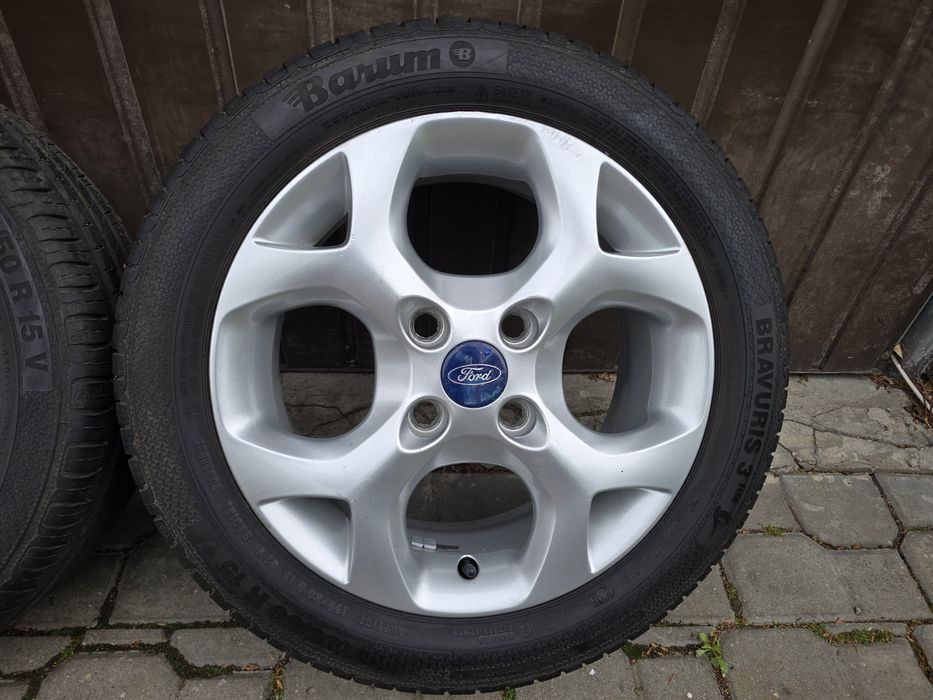 Felgi z oponami 195/50R15 Ford Fiesta 4x108 B max Fusion Focus KA+