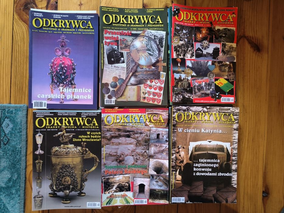 Odkrywca miesięcznik eksploracyno-historyczny  03-08