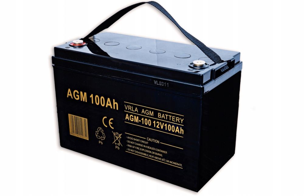 Акумулятор гелевий Volt Polska 100 Аг 12В AGM VRLA для ДБЖ ИБП