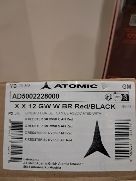 Atomic Redster G9 Servo 177 * X X 12 GW