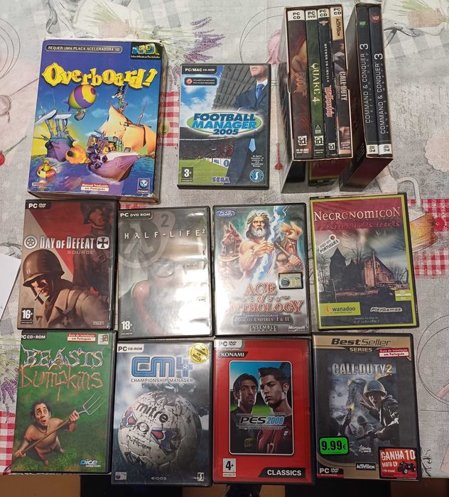 Jogos computador antigos