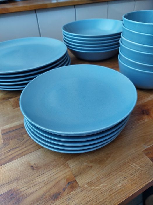 Zestaw obiadowy+miski i kubki Ikea Dinera