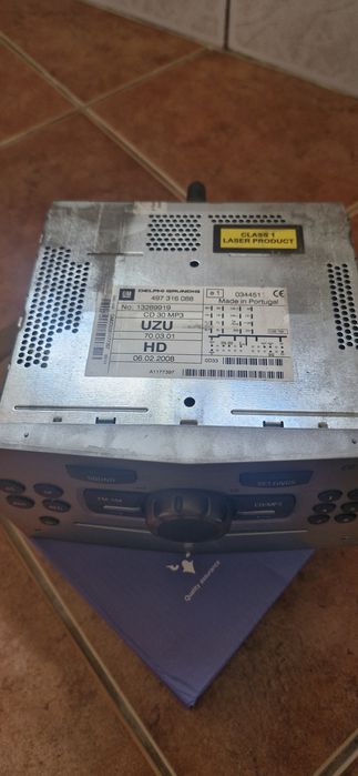Vendo auto radio opel corsa D