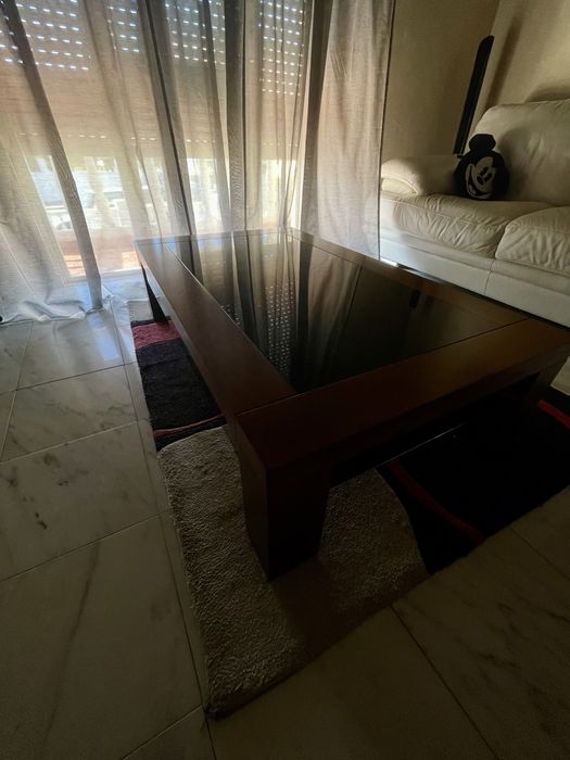 Mesa de centro madeira macica cerejeira