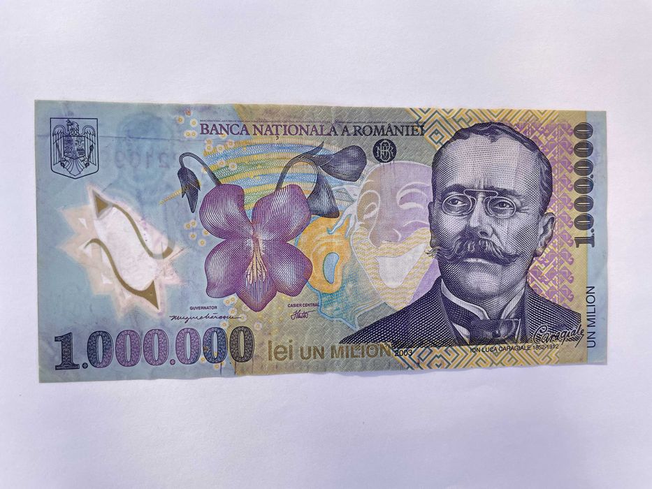 1.000.000  lei  2003 polimerowy Rumunia