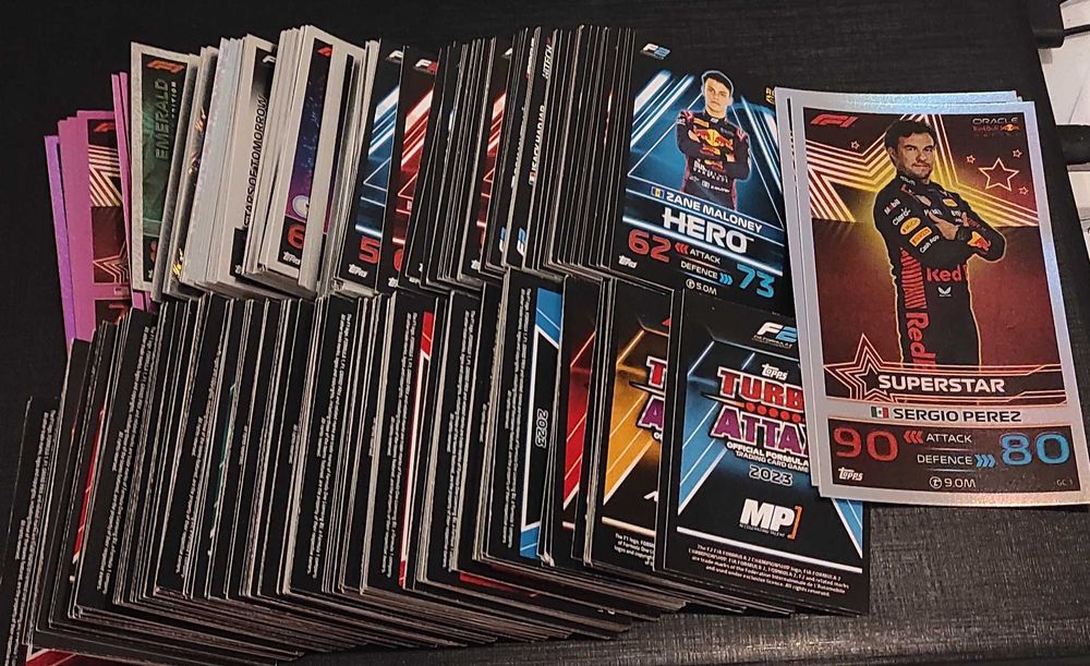 Cards Coleção Topps Formula 1 Turbo Attax 2023