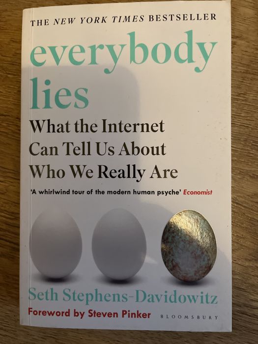 Książka Everybody lies - stan bdb