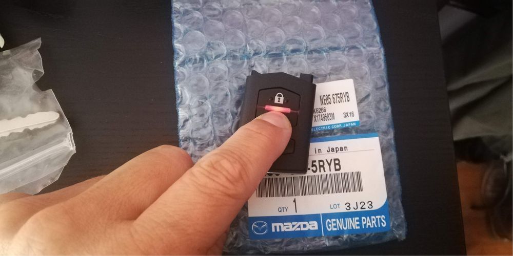 Canhão NOVO Mazda MX 5+ chaves+fechaduras+trasmissor