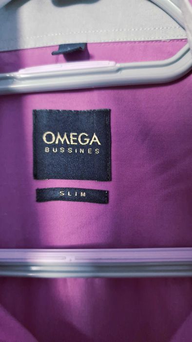 Omega Bussines Koszula męska L (42 /16 /Slim)