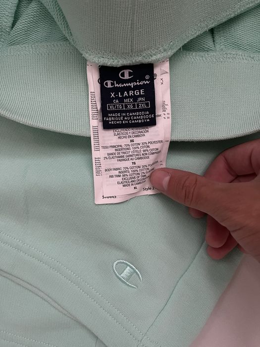 Nike t-shirt & champion short