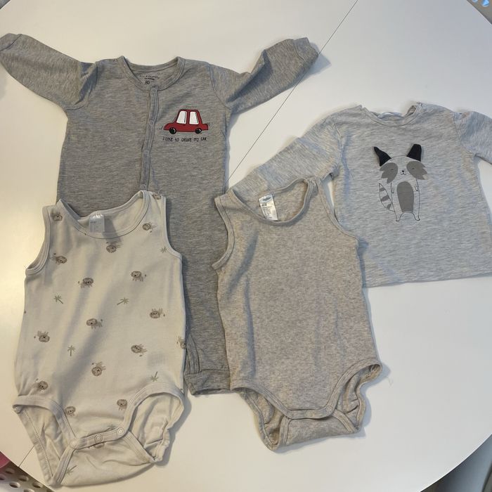 Zestaw ubranek chlopiecych basic 80