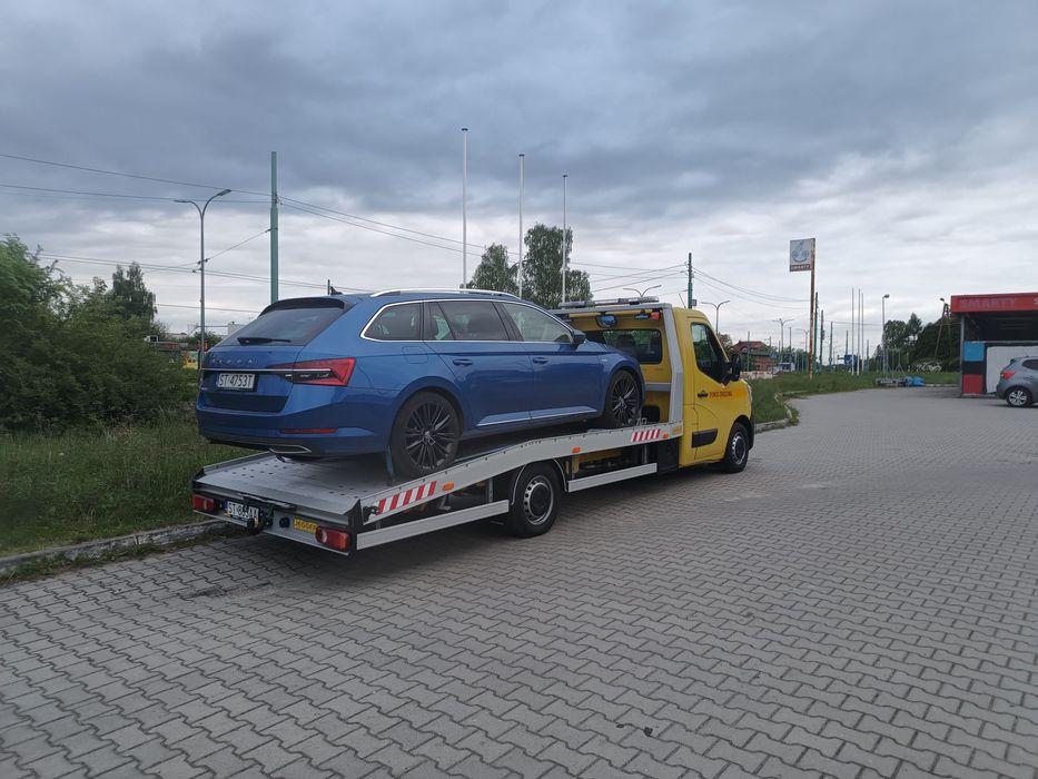 Wynajem Autolaweta / laweta / POMOC DROGOWA / BUSY Kat.B.