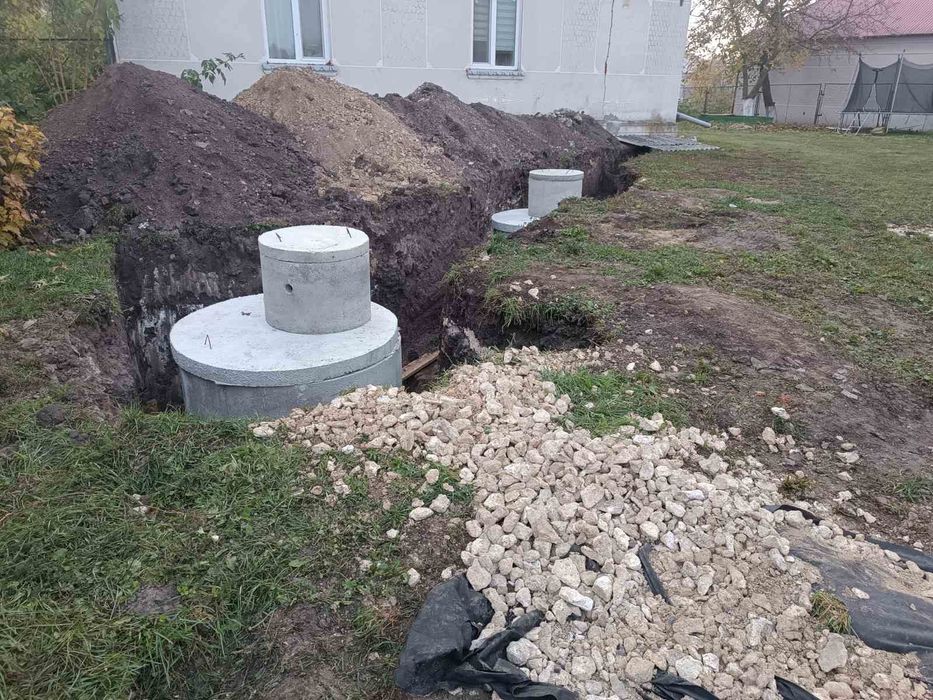Кільця бетонні.Септик під ключ.