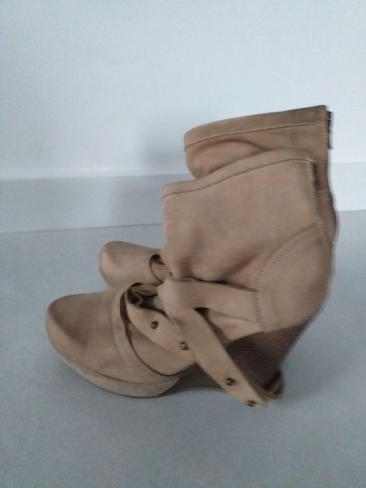 Botki zamszowe Wojas 37