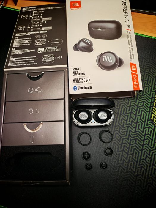 JBL Live free NC+ TWS - uszkodzona prawa słuchawka