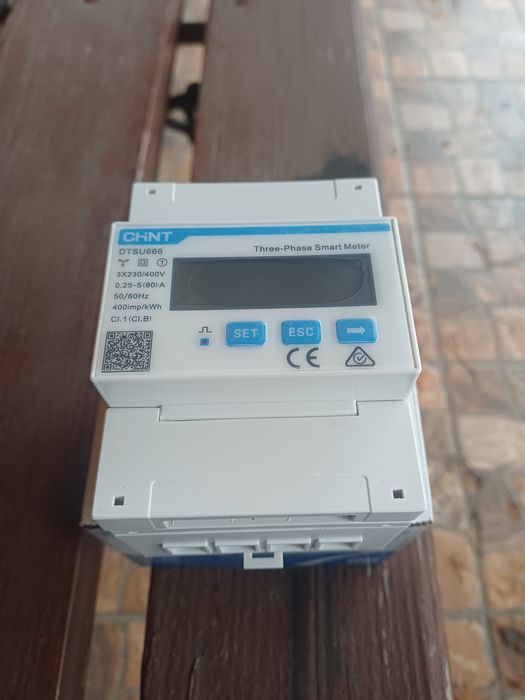 Лічильник(мітер) CHINT DTSU666 (ABC) 3×230/400V 5(80)A 4P Modbus (ID:1