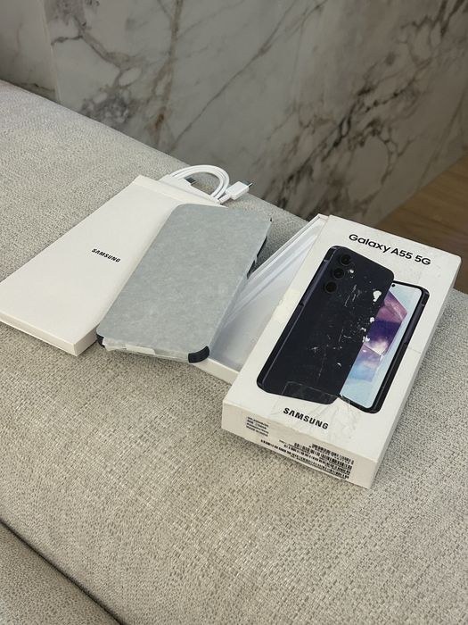 NOWY Samsung Galaxy A55 5G 8/128GB 6,6" 120Hz 50Mpix Gwarancja 01.2027