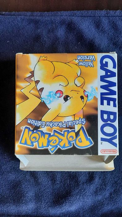 Jogo Nintendo - Gameboy Pokémon Yellow Special Pikachu edition - EUR - Original