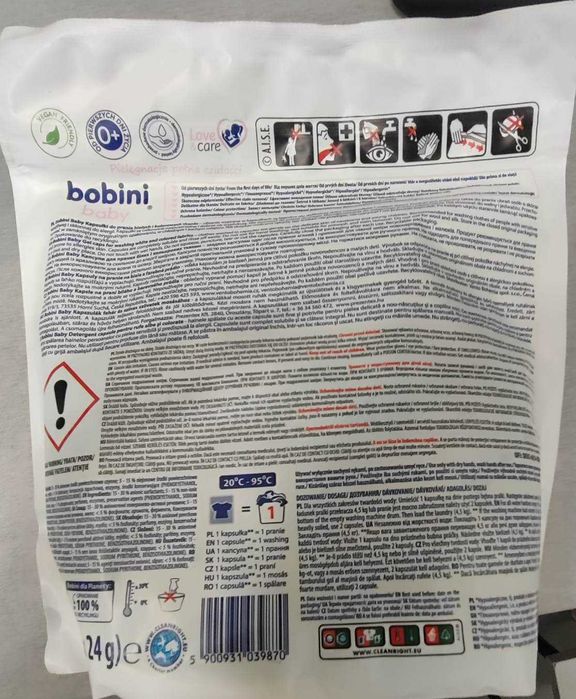 Kapsułki do prania Bobini XL DARMOWA DOSTAWA
