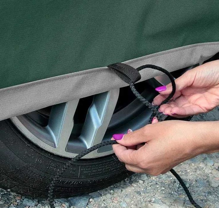 Тент на авто 4 шаровий МЕМБРАНА KEGEL Membrane Garage ДЖИПИ L мембрановий водозахисний чохол на машину