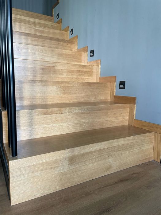 Schody trepy stopnie dębowe