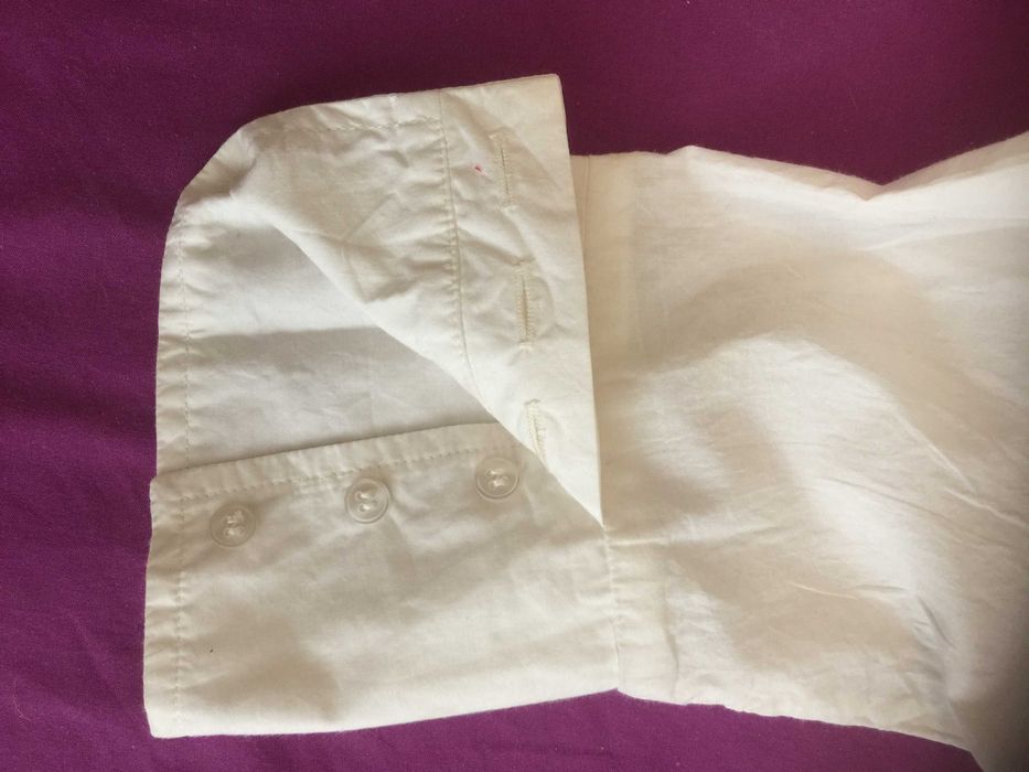 Классическая белая рубашка блузка Scenario (CША) 100% коттон