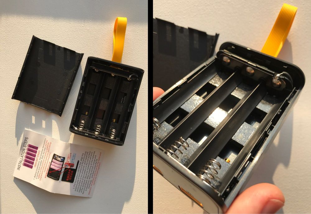 Павербанк - корпус під 3 акб 18650