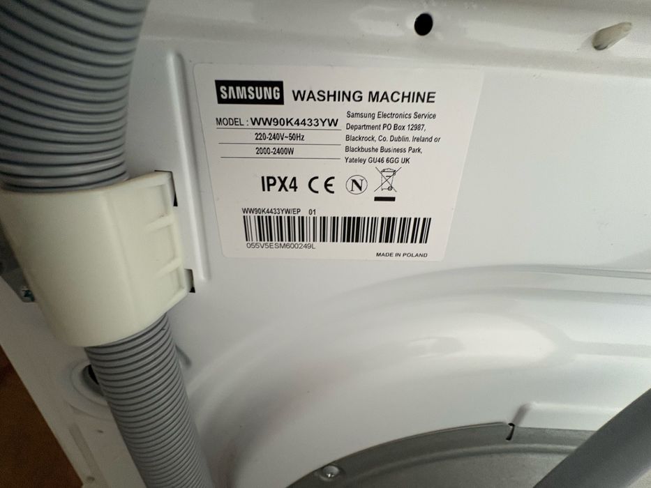 Máq Lavar roupa Samsung 9kg