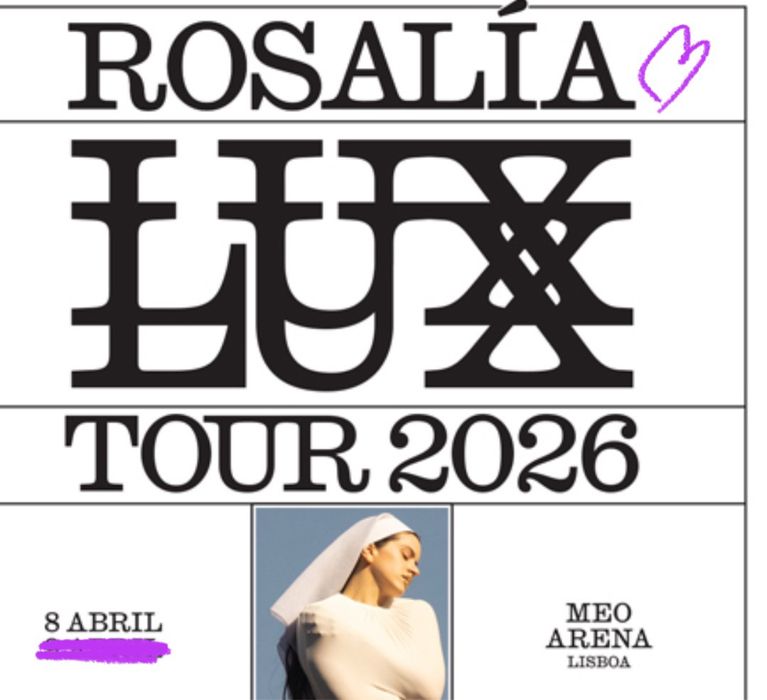 Troco 2 bilhetes de plateia Dia 8 - Rosalia por 2 bilhetes balcao