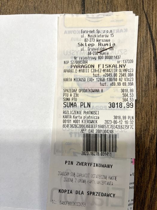 Aparat Olympus OMD Mak III