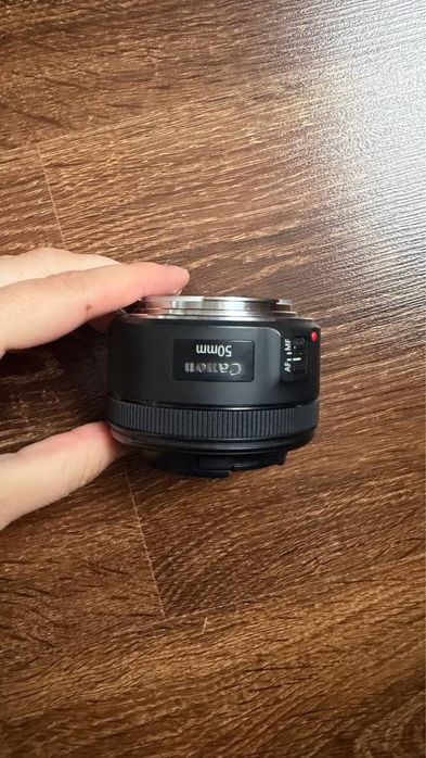 Сумка до фотоапарату + 2 обʼєктиви canon 18-55mm, canon EF 50mm 1:1.8