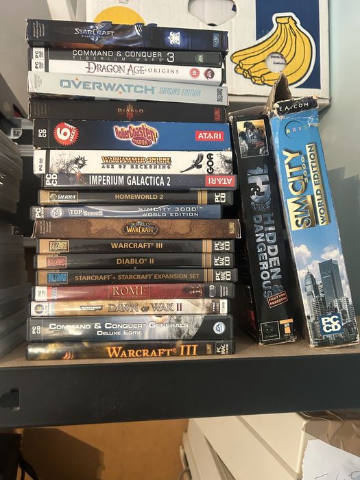 Gry PC klasyki box komplet plyty instrukcje