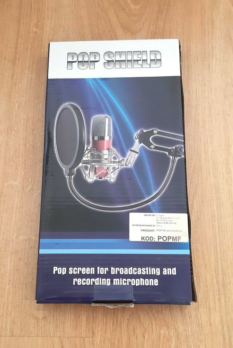 pop filtr do mikrofonu