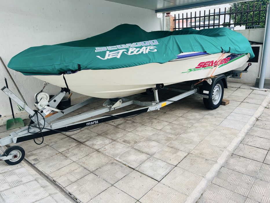 Sea-Doo Speedster | Jetboat 4 Lugares com Atrelado 2 motores jet ( mota de água)