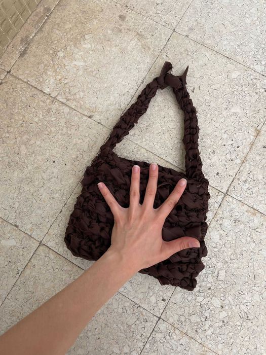 handmade shoulder bag upcycle