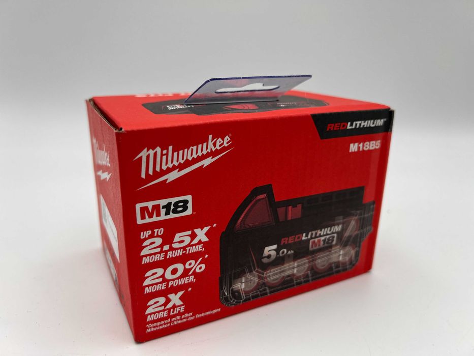 MILWAUKEE M18B5 Akumulator Bateria 18V | 5.0Ah | NOWA