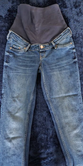 Spodnie ciążowe mama skiny jeans H&M. XS