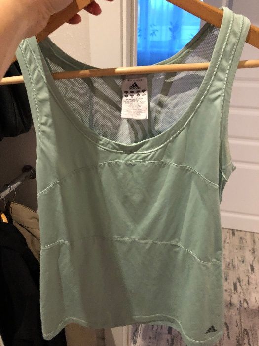 спортивный топ майка Adidas для спорта фитнеса тренировок оригинал