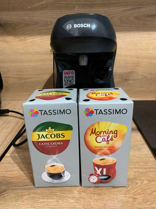 Ekspres do kawy kapsułkowy Bosch Tassimo czarny