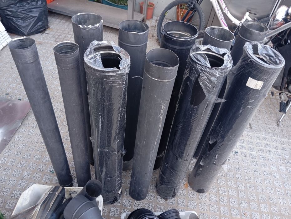 Tubos.curvas.abraçadeiras e T.inox