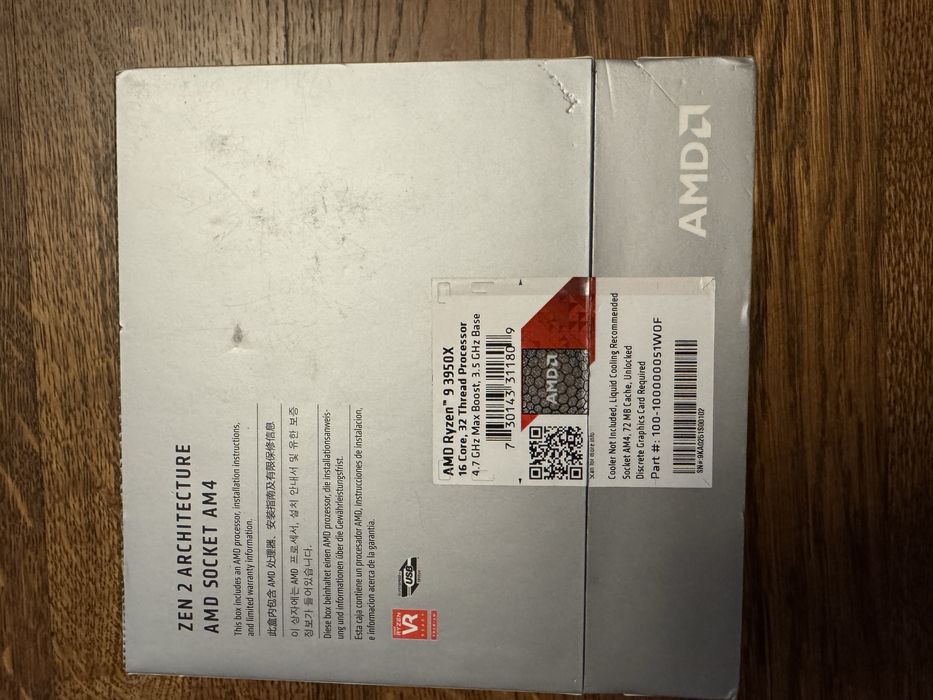 Procesor Ryzen 9 3950X, 16 rdzeni i 32 wątki