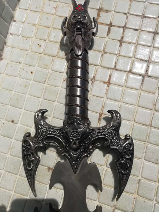 Espada Muito Antiga C Suporte Fixar na parede já Colecção