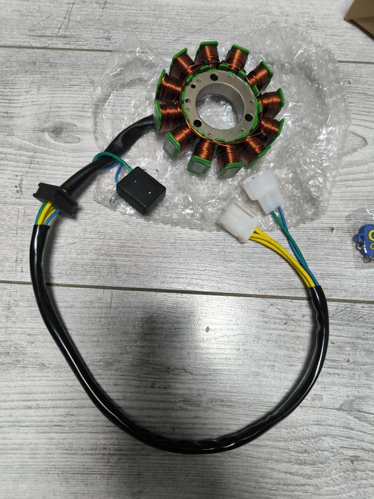 Nowy Stojan, iskrownik do motocykla